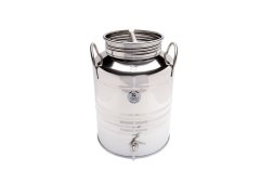 Tre.I Δοχείο Inox με Βιδωτό Καπάκι 20lt