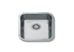 Gloria Melo Finox 304 bt Υποκαθήμενος Νεροχύτης 45x39cm Inox Σατινέ