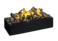 Dimplex Juneau XL Επιδαπέδιο Ηλεκτρικό Τζάκι 400W 72x35cm Μαύρο