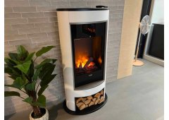 Dimplex Verdi Επιδαπέδιο Ηλεκτρικό Τζάκι 2000W 78x143cm Λευκό