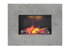 Dimplex Nissum L Concrete Επιτοίχιο Ηλεκτρικό Τζάκι 2000W 88x69cm Γκρι