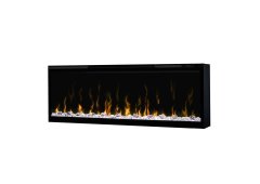 Dimplex Ignite XL 50" Ξύλα & Βότσαλα Επιτοίχιο Ηλεκτρικό Τζάκι 1800W 130x42cm Μαύρο 