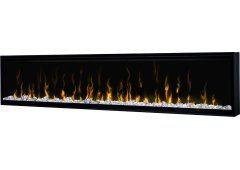 Dimplex Ignite XL 74" Ξύλα & Βότσαλα Επιτοίχιο Ηλεκτρικό Τζάκι 1800W 194x42cm Μαύρο