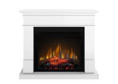 Dimplex XHD 28+ Lisabona Επιδαπέδιο Ηλεκτρικό Τζάκι 1400W 87x92cm Λευκό