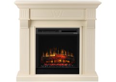 Dimplex Beethoven Antique Επιδαπέδιο Ηλεκτρικό Τζάκι 1500W 100x94cm Λευκό