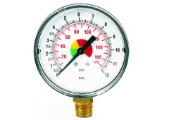 Unimac 21124 Μανόμετρο Αερόμετρων 1/4" Φ80