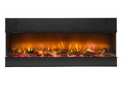 Dimplex Vivente 75 Επιτοίχιο Ηλεκτρικό Τζάκι 1500W 74x66.5cm Μαύρο