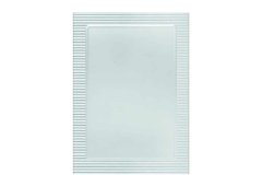 Gloria Riga Ορθογώνιος Καθρέπτης Μπάνιου Led 60x80cm 27-1222