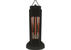 Eurolamp Carbon Tube Ηλεκτρική Σόμπα Υπερύθρων με Ορθοστάτη με Ισχύ 0.6kW