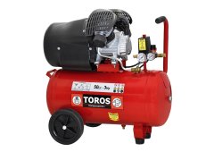 TOROS - 50Lt - 3HP Monobloc Oil Lubricant Air Compressor