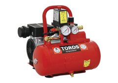 Toros 0.75hp / 6lt OilFree Low Noise Air Compressor 40150