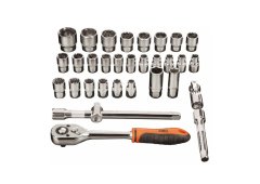 Neo Tools Καρυδάκια με Καστάνια & Προέκταση Σετ 1/2" 32τμχ