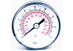 Unimac 43110 Μανόμετρο Αεροσυμπιεστών & Ρυθμιστών 1/8" Φ40