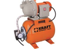 Kraft 43502 Μονοβάθμιο Μονοφασικό Πιεστικό Συγκρότημα Νερού με Δοχείο 19 Λίτρων 1.1hp