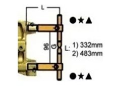TECNA:ΣET ΤΣΙΜΠΙΔΕΣ ΑΕΡ.5005 Φ18 L.483