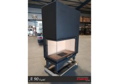 Starfire Easy 90 Crystal Δεξιά-Αριστερή Ενεργειακή Εστία Θέρμανσης Φυσική Ροής