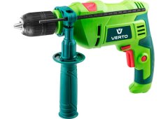VERTO Impact drill 600W with case and accessories 50G539