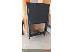 Starfire A 90 Crystal Κεντρική Ενεργειακή Αερόθερμη Εστία Θέρμανσης Μπέζ