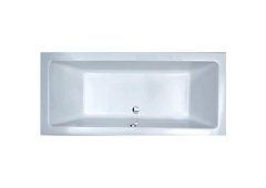Sanitec Quadra Μπανιέρα 170x80cm