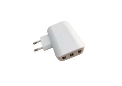 Bulle Φορτιστής Χωρίς Καλώδιο με 3 Θύρες USB-A Λευκός