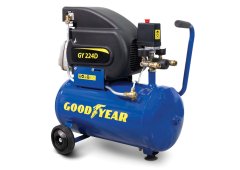 Goodyear GY224D Κομπρεσέρ Αέρος με Ισχύ 2hp και Αεροφυλάκιο 24lt