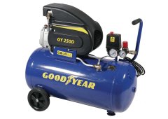 Goodyear GY250D Κομπρεσέρ Αέρος με Ισχύ 2hp και Αεροφυλάκιο 50lt
