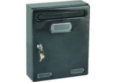 Unimac Γραμματοκιβώτιο Μαύρο MB-16 631329