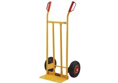 Express Καρότσι Μεταφοράς HT6702 για Φορτίο Βάρους έως 180kg σε Κίτρινο Χρώμα