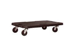 ArtPlast Βάση Μεταφοράς για Φορτίο Βάρους έως 200kg σε Μαύρο Χρώμα