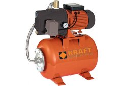 Kraft JET 100M/24L Μονοβάθμιο Μονοφασικό Πιεστικό Συγκρότημα Νερού με Δοχείο 20 Λίτρων 1hp