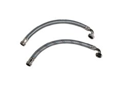 Kraft 63608 Σωλήνας Υψηλής Πίεσης με Γωνία M1''xF1'' 60cm