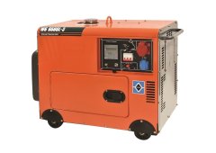 Kraft WS 8500L-3 Τριφασική Γεννήτρια Πετρελαίου με Μίζα, Ρόδες και Μέγιστη Ισχύ 7.5kVA