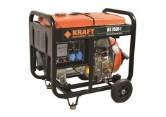 Kraft WS 8500-1 Γεννήτρια Πετρελαίου με Ρόδες και Μέγιστη Ισχύ 6.5kVA