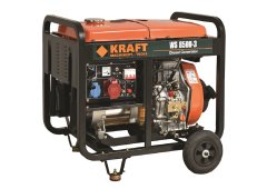 Kraft WS 8500-3 Τριφασική Γεννήτρια Πετρελαίου με Μίζα, Ρόδες και Μέγιστη Ισχύ 8kVA