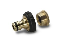 Karcher 2.645-013.0 Ρακόρ Βρύσης και Ορειχάλκινο με Συστολή με Θηλυκό Σπείρωμα 19mm