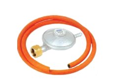 Unimac Σετ Ρυθμιστής Αερίου με Σωλήνα 80cm & 2 Σφιγκτήρες