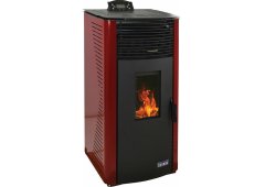 Unimac 661256 Σόμπα Pellet 11.7kW Κόκκινη