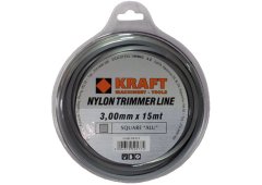 Kraft Alu Μεσινέζα Αλουμινίου Τετράγωνη Μήκους 51m και Πάχους 3mm