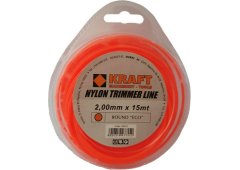 Kraft Eco Μεσινέζα Στρογγυλή Μήκους 15m και Πάχους 2mm