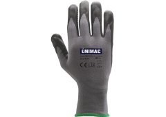 Unimac Γάντια Εργασίας Nylon Spandex Μεγ.8