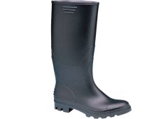 Unimac Αντιολισθητικές Unisex Γαλότσες Εργασίας Γονάτου σε Μαύρο Χρώμα Μεγέθους 41