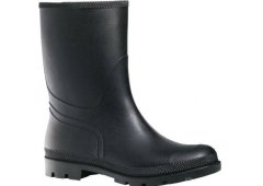 Unimac Αντιολισθητικές Unisex Γαλότσες Εργασίας Κνήμης σε Μαύρο Χρώμα Μεγέθους 40