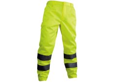 Vizwell Cadiz Παντελόνι Φωσφορούχο Κίτρινο Μεγέθους XXL