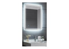 Gloria Dueto Ορθογώνιος Καθρέπτης Μπάνιου Led 60x80cm 77-0105