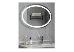 Gloria Ovale Οβάλ Καθρέπτης Μπάνιου Led 60x80cm 77-0120