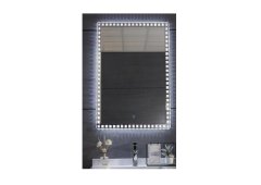 Gloria Diamond Ορθογώνιος Καθρέπτης Μπάνιου Led 60x80cm 77-0212