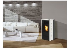 Edilkamin Dida Idro Σόμπα Pellet Καλοριφέρ 16,2kW Λευκό