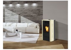 Edilkamin Dida Idro Σόμπα Pellet Καλοριφέρ 16,2kW Περγαμηνή