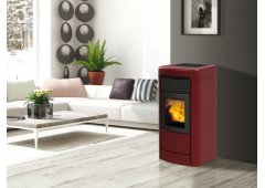 Edilkamin Layma Idro 22 Σόμπα Pellet Καλοριφέρ 22,5kW Μπορντό
