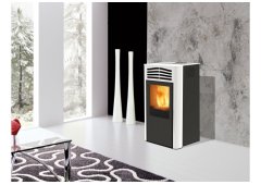 Edilkamin Piro 2 Plus Σόμπα Pellet 9,2kW Λευκό